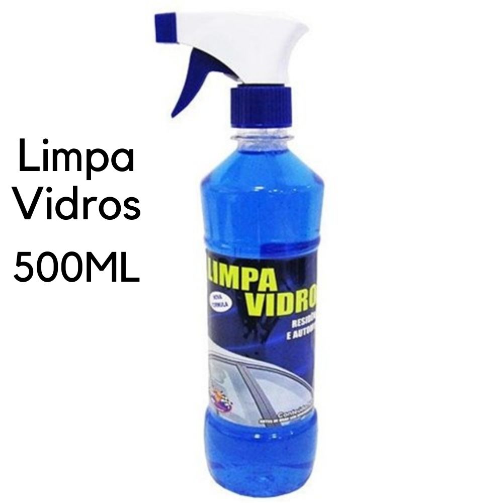 Limpa Vidros Automotivo Mil Milhas Perfumado 500Ml PULVERIZADOR