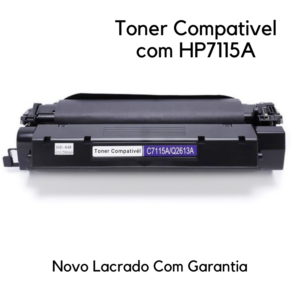 TONER HP C7115A 15A | 1000 1200 1200N 1200SE 1220 1220SE 3300 COMPATIVEL