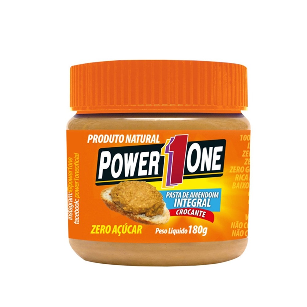Kit Pasta de Amendoim Miniaturas Power One   - TLC Tudo Low Carb