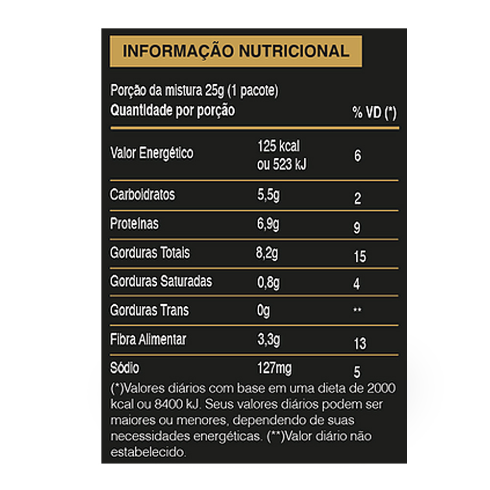 Mistura para Pão Proteico de Frigideira Bellamêndoa Sachê 25g (Porção Única) - TLC Tudo Low Carb