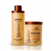 Kit Aramath Mandioca Restruturador Shampoo + Hidratação