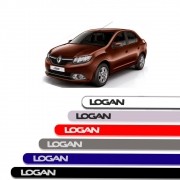 Friso Lateral Personalizado Para Renault Logan