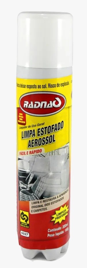 LIMPA ESTOFADO RADNAQ SPRAY 300ML - BW496