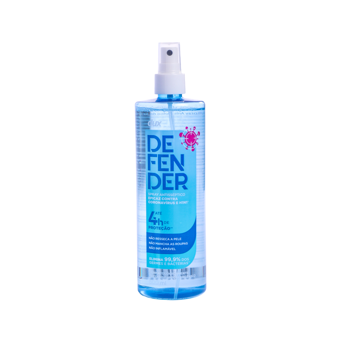 Kit Dux Defender Spray 500ml + Dux Defender Hidratante Antisseptico 200g