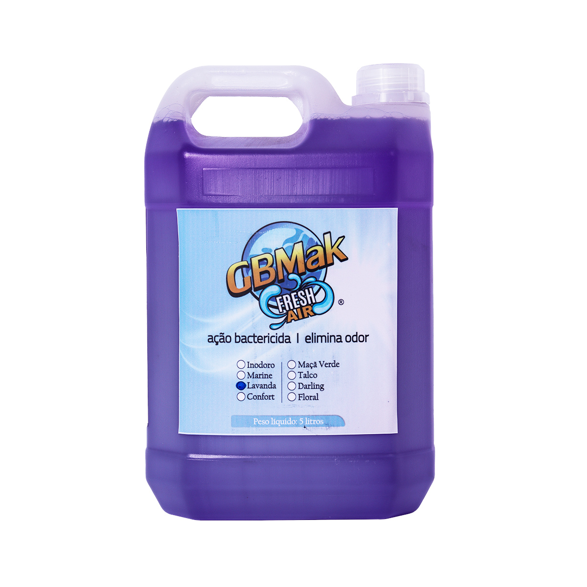 Kit Produtos De Limpeza 5 Litros (detergente, desincrustante e bactericida)