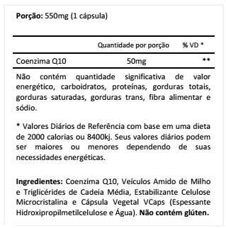 COQ10 50 mg (90 CAPSULAS) - ATLHETICA NUTRITION