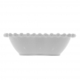 Conjunto 4 Bowls Porcelana Coração Branco 13x11 - Bon Gourmet