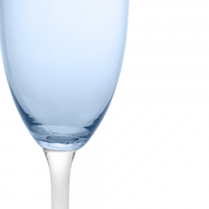 Conjunto 6 Taças de Cristal Ecológico Azul 200ml - Wolff