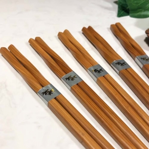 Kit Hashi 5 Pares Bambu Natural - Kyoto