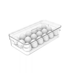 Organizador de Ovos Clear Fresh para 18un Natural - Ou