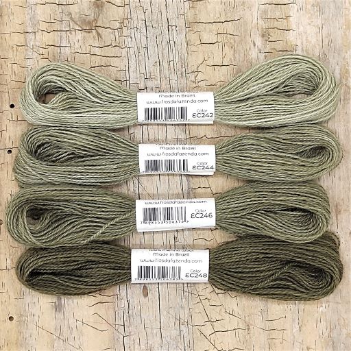 Fio de lã para bordado - Crewel Colors - Série 240 - 24 metros - Foto 0