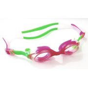 Óculos para natação Acqua rosa verde adulto e infantil com ajuste