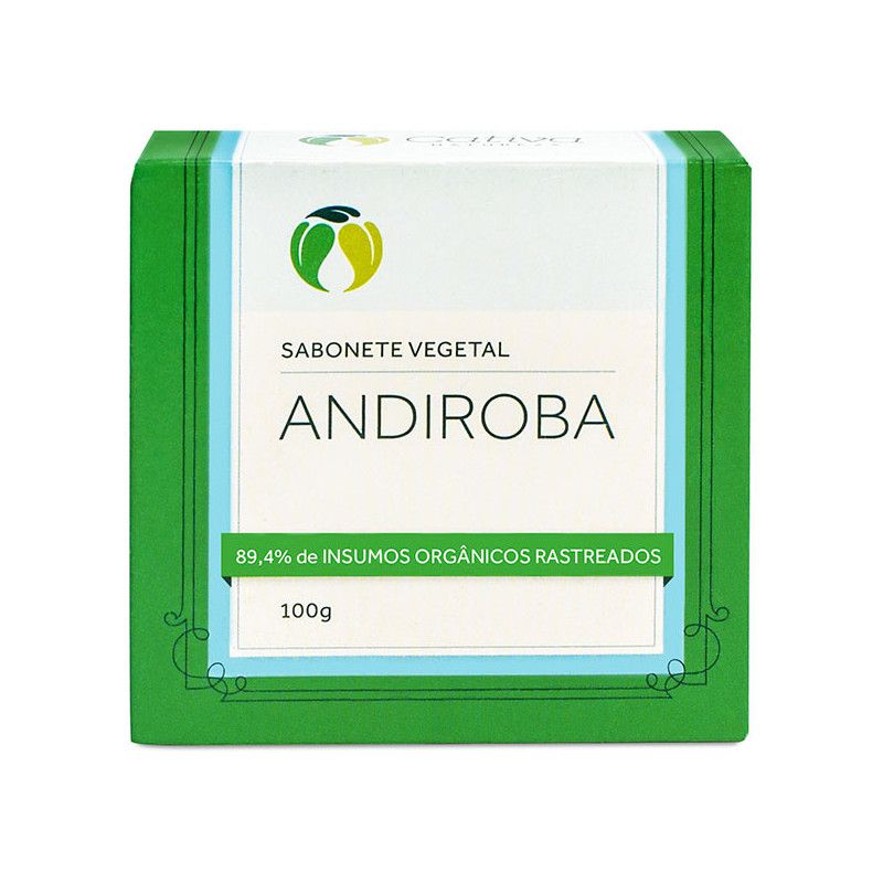 Sabonete Vegetal de Andiroba Cativa Natureza - 100g