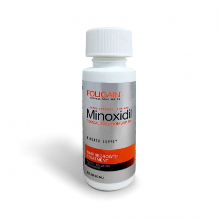 Foligain Minoxidil 5% - 1 mês de tratamento - 60 ml