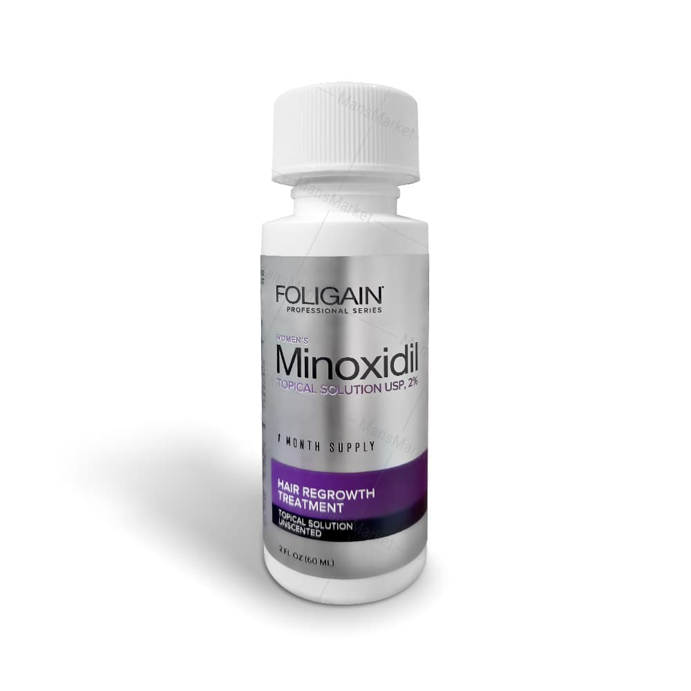 Foligain Minoxidil 2% - 1 mês de tratamento - 60ml