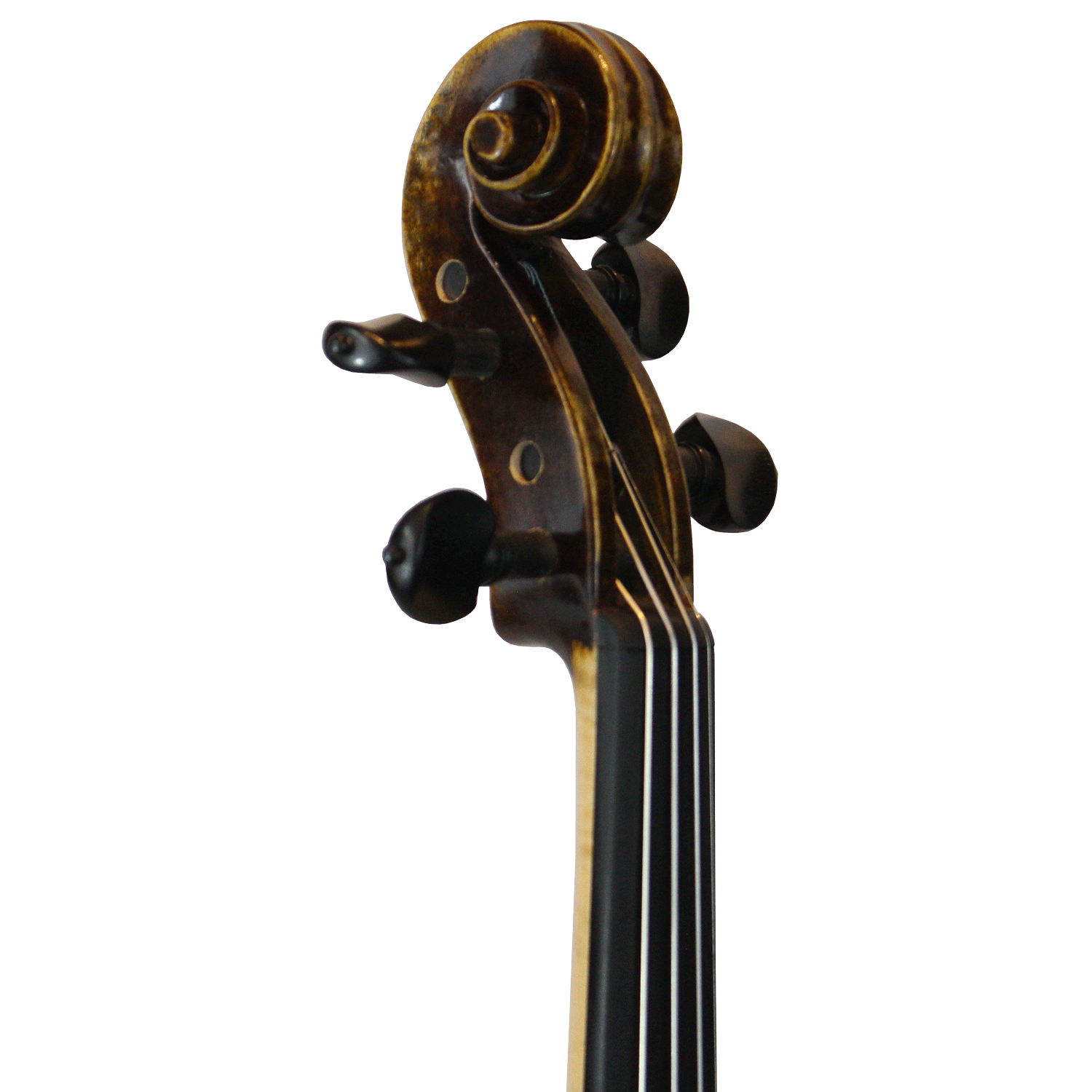 Violino feito à mão 4/4 à óleo castanho envelhecido