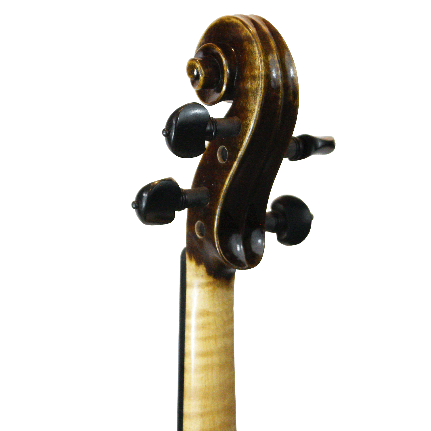Violino feito à mão 4/4 à óleo castanho envelhecido