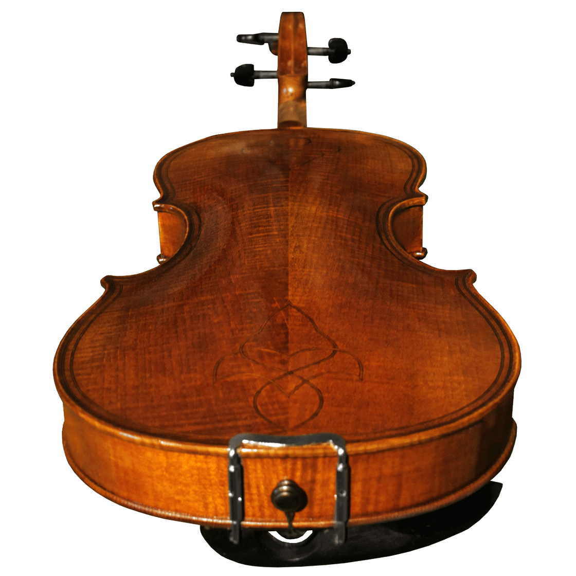 Violino feito à mão modelo Maggini verniz à óleo 4/4 Escuro