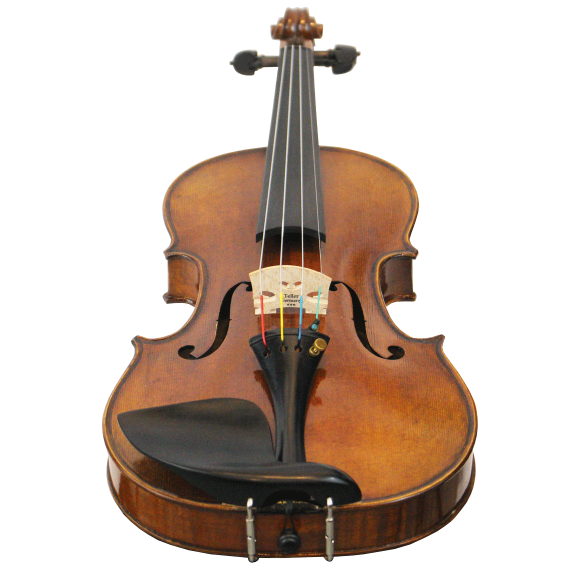 Violino feito à mão verniz à óleo 4/4 fundo inteiro