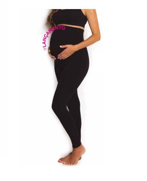 Calça Legging Gestante Conforto Maternidade Trifil C05215