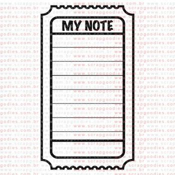 309 - Journalign My Notes  - SCRAP GOODIES