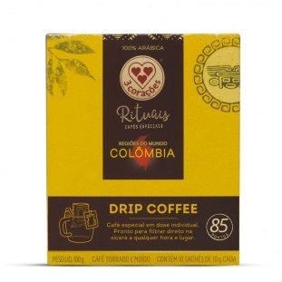 CAFÉ TRÊS CORAÇÕES DRIP COFFEE RITUAIS - COLÔMBIA