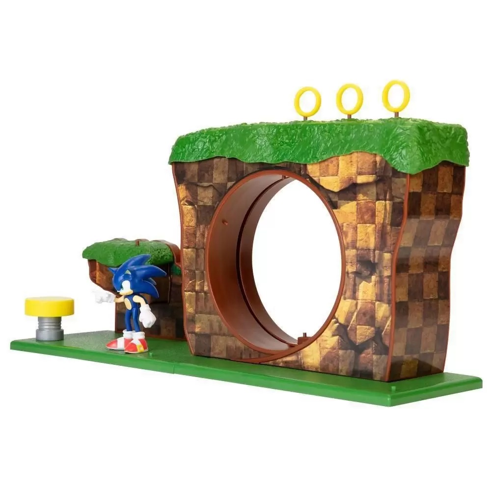 SONIC GREEN HILL ZONE PLAYSET CANDIDE