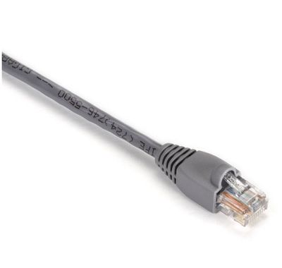 Cabo RJ 45 Cat5e Cinza 1.2Metros - 4FT Gray CAT5e 350MHz Patch Cable UTP CM Snagless