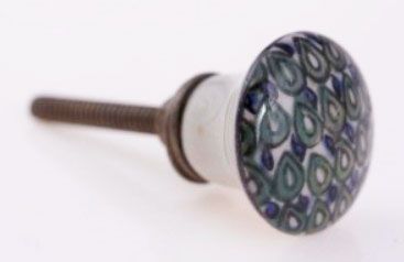 Puxador de Gaveta-Cerâmica-Sobrepor-Colorido-Vênus-3176