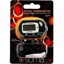 Termômetro Digital Soma Com Sensor De Temperatura