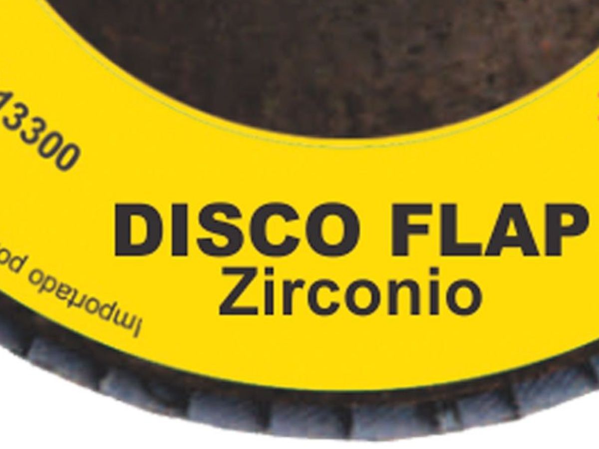 Disco Flap de Zircônio de 4.1/2 Pol. Grão 120 - Titanium