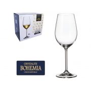 Jogo de Tacas de Cristal P/Vinho Branco C/6 unidades Gastro Bohemia 350ML Western