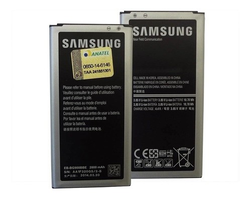 Bateria Original Samsung Galaxy S5 G900m / S5 New G903f Eb Gb900bbe