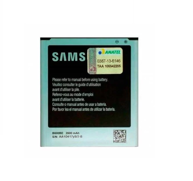 Bateria Samsung B600BE Galaxy S4 I9500 I9505 I9515 2600mah Original 