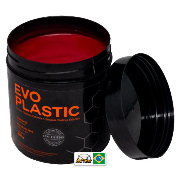 Evox Evoplastic 400g - Renovador de Plasticos Externos