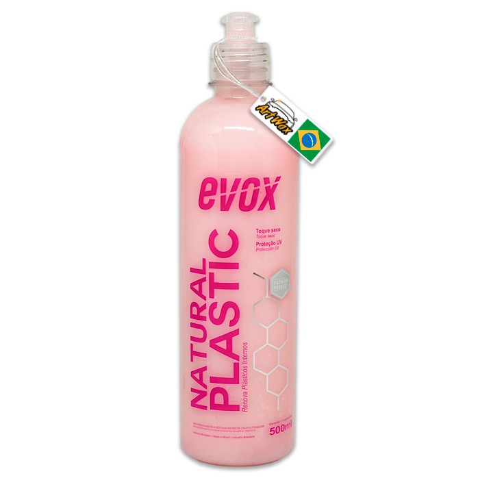Evox Natural Plastic 500ml - Renovador de Plásticos Interno