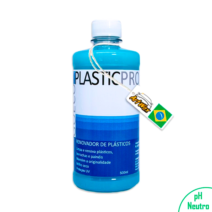 PlasticPro 500ml Renovador de Plásticos e Borrachas Go Eco Wash