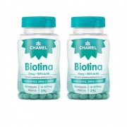 Biotina 30mcg      60 cápsulas de 400mg CHAMEL    2 Frascos