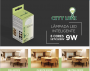 Kit 4 Lampada Led Tres Cores Tecnologia Digital City Lumi