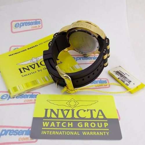 Relogio Masculino Invicta 6983 Pro Diver Cronograph Gold - E-Presentes