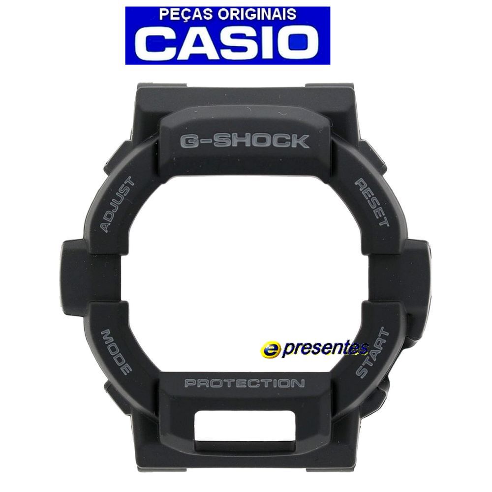 Bezel Capa Casio G-shock GD-350-1 Preto Fosco - 100% Original  - E-Presentes