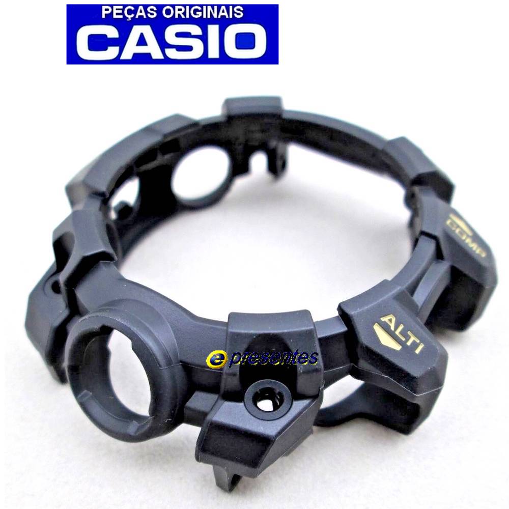 Bezel Capa GWG-1000-1A Casio G-shock Preto Fosco - 100% Original  - E-Presentes