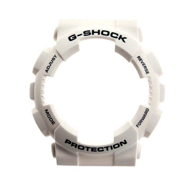 Bezel Casio G-shock Branco Fosco Ga-100B-7A * - E-Presentes
