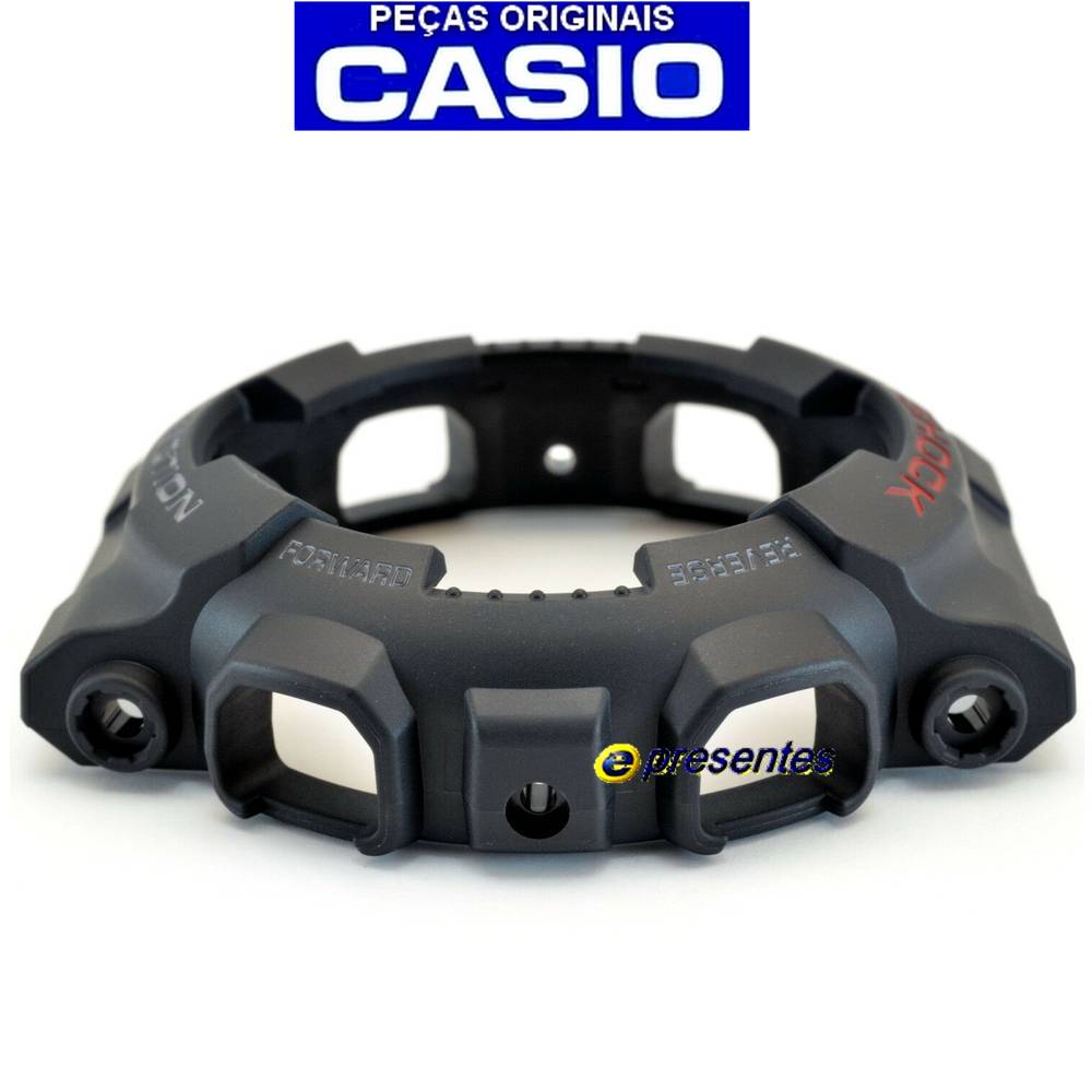 Bezel Casio G-shock Preto Fosco GA-110-1A * Peça 100% Original - E-Presentes