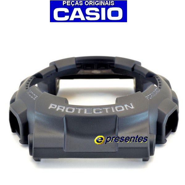 Bezel Casio G-shock Preto Fosco GD-100-1A - Peça 100% Original - E-Presentes