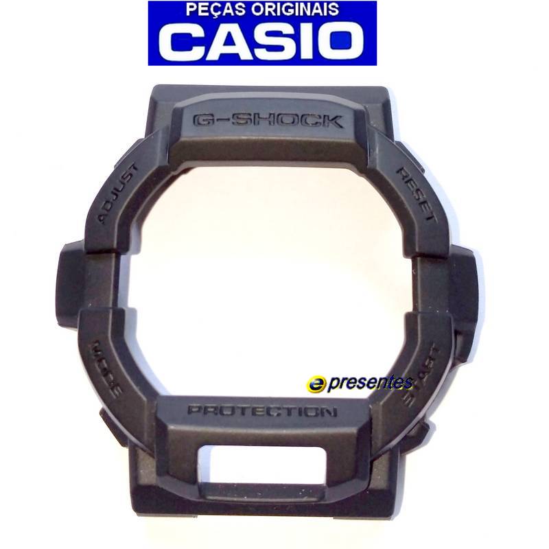 Bezel Preto Fosco GD-400MB-1, GD-400-1 Casio G-Shock - Peça 100% Original  - E-Presentes