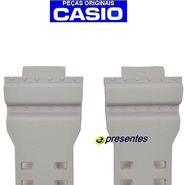 Pulseira Ga-110TS-8A3 Casio G-Shock Cinza Claro *  - E-Presentes