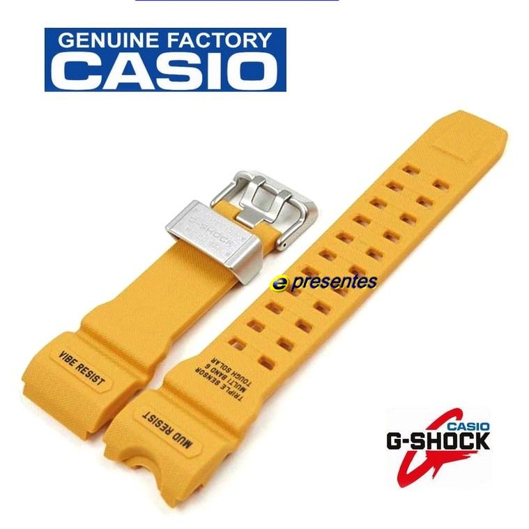 Pulseira Amarelo GWG-1000-1A9 Casio G-Shock - Peça 100% Original *  - E-Presentes