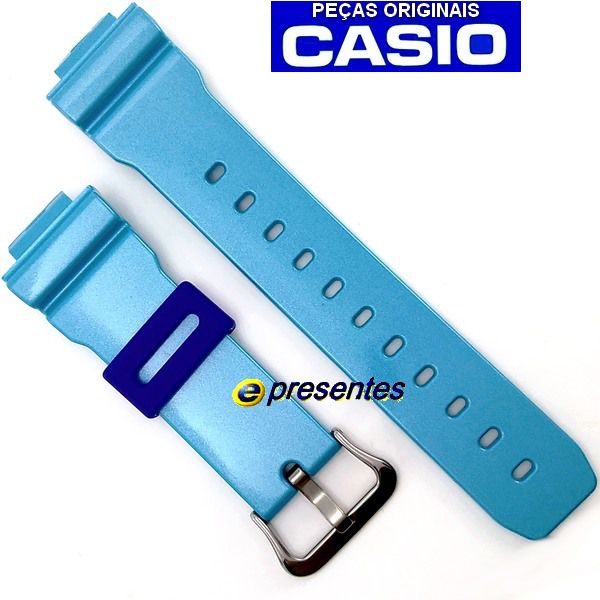 Pulseira  Azul G-shock DW-6900CB-2 - Peça Original  - E-Presentes