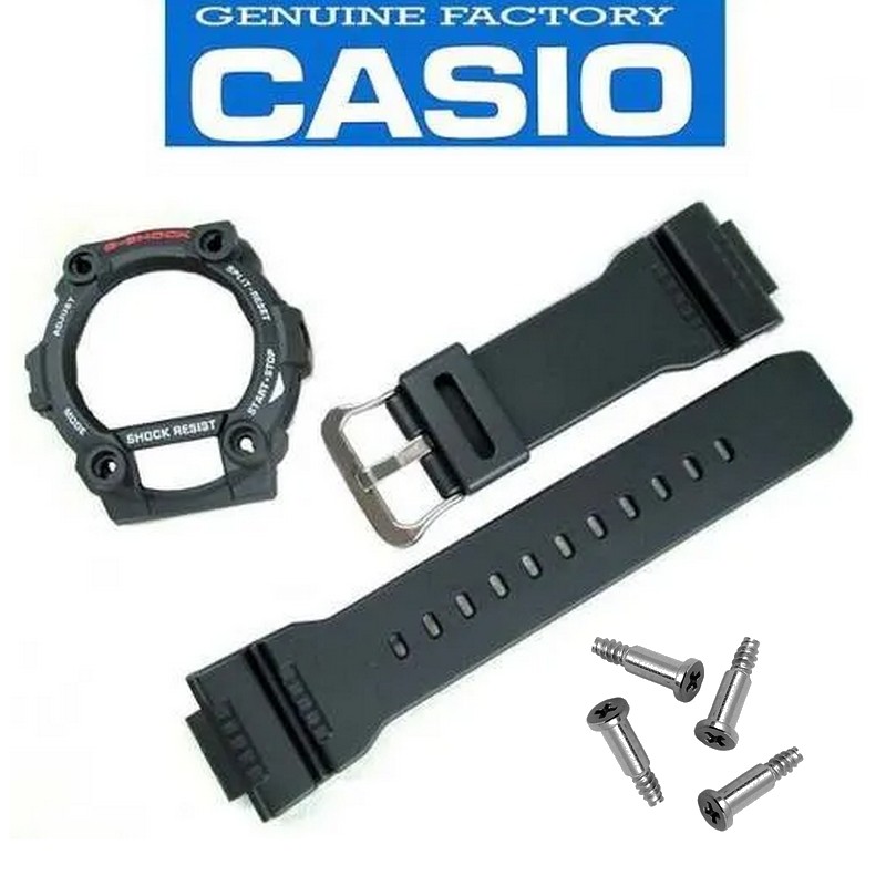 Pulseira + Bezel + 4 parafusos Bezel G-7900-1 Casio G-Shock  - E-Presentes